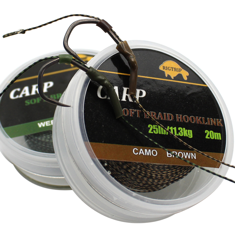 Fishing Equipment Clearance - 20m Carp Fishing Line Soft Hook