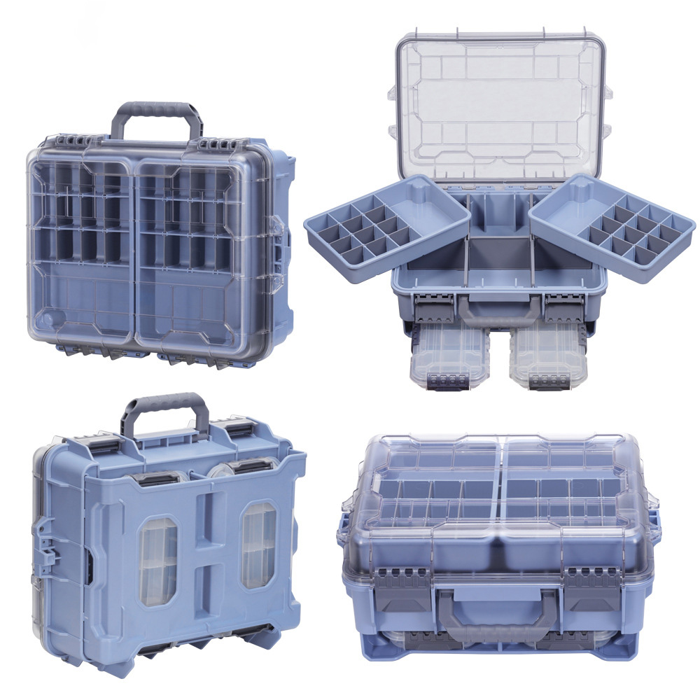 Fishing Equipment Clearance - Fishing Tackle Box Portable Hand-held ABS
