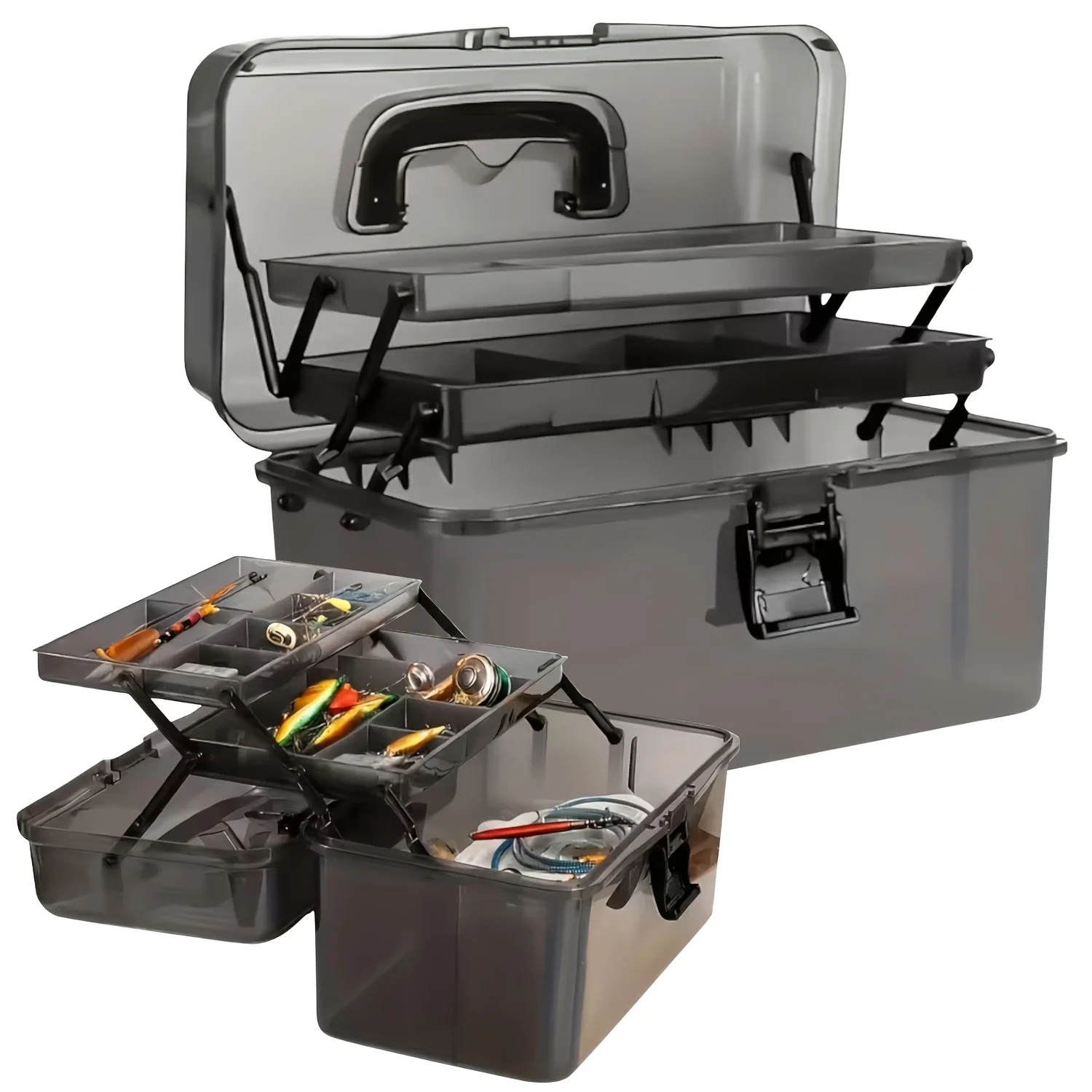 Fishing Equipment Clearance - Durable PE Fishing Gear Box |
