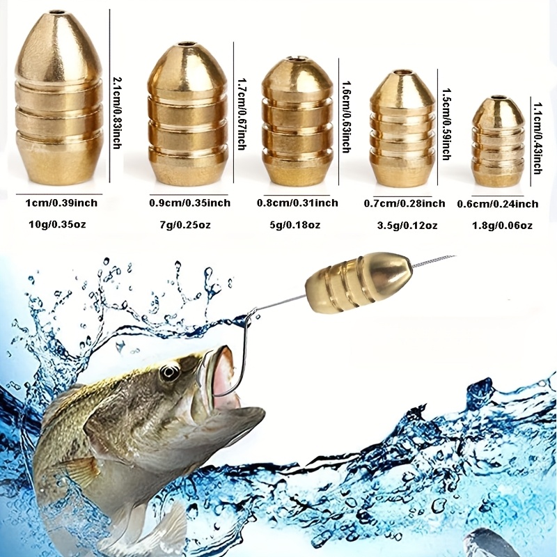 Wholesale 50pcs Golden Copper  - đánh giá và giá Freshwater Fishing Kit