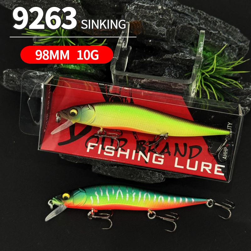 98mm 10g Jerkbait Minnow Float - đánh giá và giá Fishing Equipment In Japanese