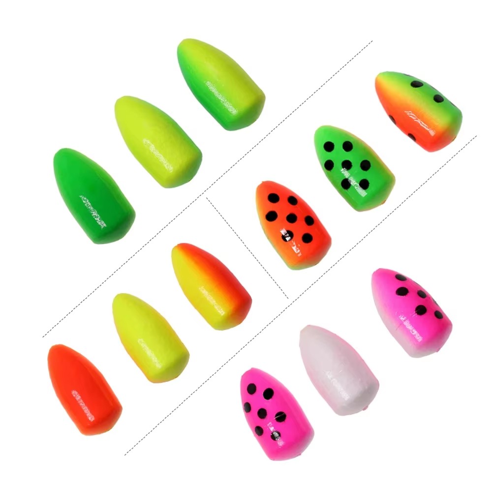20PCS Fishing Foam Float Bobbe - đánh giá và giá Fishing Equipment Clearance