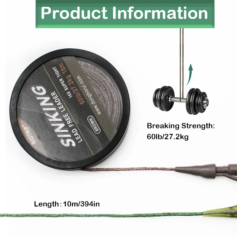 10m Carp Fishing Line Lead Fre - đánh giá và giá Fishing Equipment Clearance