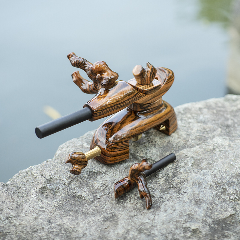 Adjustable wooden rod bracket, - đánh giá và giá Fishing Equipment In Japanese