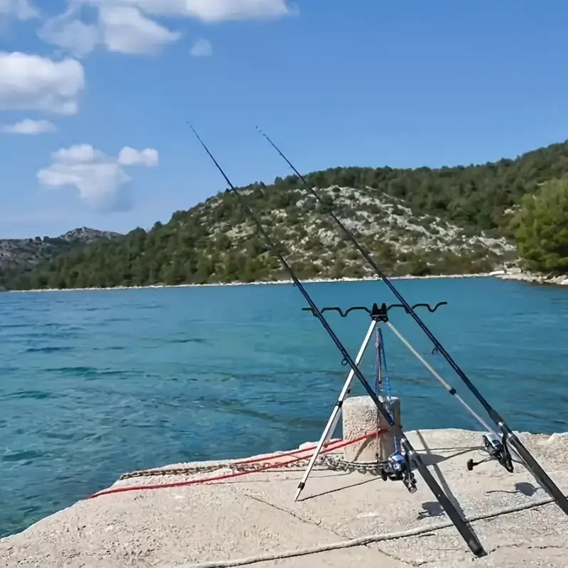 1PC Fishing Sea Rod Bracket Al - đánh giá và giá Telescopic Fishing Rod